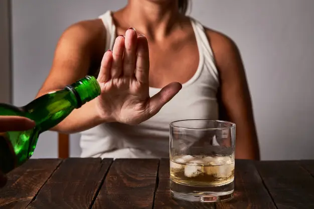 say no to alcohol during intermittent fasting