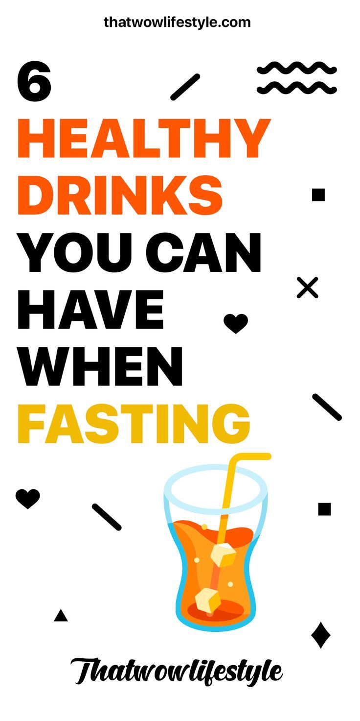 intermittent fasting drinks